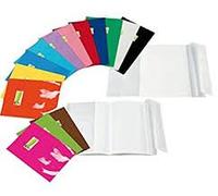 COPRIMAXI QUADERNO TINTA UNITA LACCATO - SET 10 PEZZI CON TARGHETTA PORTA NOME E SALVAORECCHIE (VIOLA)