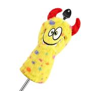 Coprimazze da golf | copertura per testa in peluche divertente e protettivo, coprivolante per club da golf | per esterni campo, allenamento, gioco, prato, giardino auto