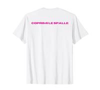 Coprimi Le Spalle Maglietta, Uomo, Bianco, 4XL