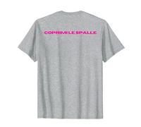 Coprimi Le Spalle Maglietta, Uomo, Grigio Melange, 6XL