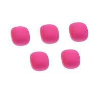 Coprimicrofono in Spugna Rosa 5 Pezzi per Microfoni | Microfoni Portatili Standard e Modelli Usb, Riduce le Plosive, Uso in Lezioni e Interviste, Identità Colore
