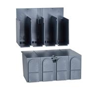 Coprimorsetti Schneider 3/4 poli INS100/160 2 pezzi nero 28958