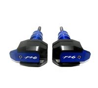 Coprimotore CNC Per Moto, Slider Telaio, Protezione Carenatura, Protezione Antiurto Per Y&amaha FZ1 FZ6 FZ8, Per FAZER FZ1N FZ6N FZ8N Tamponi Paratelaio(BLU,X-3)