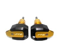 Coprimotore CNC Per Moto, Slider Telaio, Protezione Carenatura, Protezione Antiurto Per Y&amaha FZ1 FZ6 FZ8, Per FAZER FZ1N FZ6N FZ8N Tamponi Paratelaio(Oro,X-3)