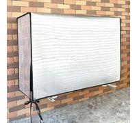 Coprimotore Condizionatore per Esterno, Impermeabile | Foglio di Alluminio, Resistente Al Vento, Ignifugo, per su Balcone, Patio e Giardino(88x60x35cm/35x24x14in)