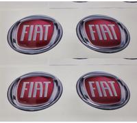 COPRIMOZZI CAP CAPS CENTER 3M 3D X 4 PZ 50 mm FIAT CROMA FREEMONT NUOVA 500