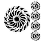 Coprimozzi, Coprimozzi R14 Copricerchi universali Materiale ABS Accessori esterni Camion -Set di 4(Style d)