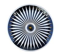 Coprimozzi, Coprimozzo da 15 pollici 4 pezzi di ricambio for la protezione del cerchione volante for un'elegante decorazione dell'auto(Black)