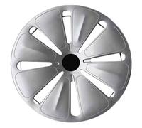 Coprimozzi da 15 pollici, copricerchi universali, Set di 4 coprimozzi(Silver)