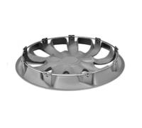 Coprimozzi universali Draco 14 pollici argento set 4 pezzi