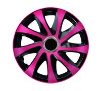 Coprimozzi Universali NRM 15 pollici rosa nero 4 pezzi DRIFT Extra