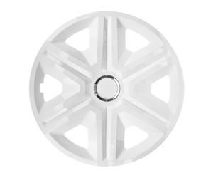 Coprimozzo 14 pollici universale NRM Fast White 4 pezzi