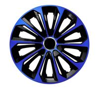 Coprimozzo 15'' Universale NRM Extra Strong Resistente 4 Pezzi Blu Nero