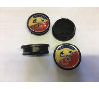 Coprimozzo ABARTH 4 pezzi ruote in lega FIAT UNO TURBO diametro est.50 int.42