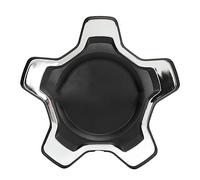 Coprimozzo Centrale per Ruote, Cappuccio Copriruota in Plastica, Compatibile 500X 334 2014-2023 - Protezione Antiruggine, Sigillatura Resistente, Design Adatto a Tutte le (Placcato al cromo)