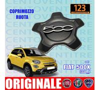 COPRIMOZZO CERCHI IN LEGA FIAT 500X - NERO 735626311