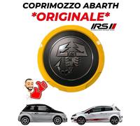 COPRIMOZZO COPPA RUOTA ABARTH ORIGINALE FIAT 500 PUNTO EVO 52108984