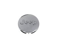 COPRIMOZZO CROMATO STEMMA CERCHI IN LEGA 63MM JEEP RENEGADE COMPASS ORIGINALE