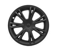 Coprimozzo da 19 pollici 4 pezzi compatibile con gli accessori automatici della copertura del copriruota in ABS Compatible With auto Tesla Model Y(4PCS-Matte Black)