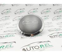 COPRIMOZZO FIAT 500 2007-2015 COPPA RUOTA CERCHI COPRICERCHI BORCHIA CROMATA