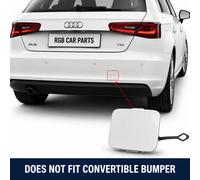Coprimozzo Gancio di Traino Posteriore per Audi A3 8V 2013-2016 Scegli Colore