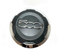 Coprimozzo per Fiat 500L Dal 2012 Coppetta Coppa Ruota Borchia Cerchi Lega Nera