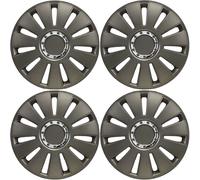 Coprimozzo Radkappen 17 Pollici Auto-Style per Renault Seat Toyota Set 4 Pezzi
