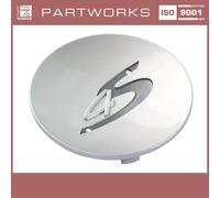 Coprimozzo ruota ORIGINALE PORSCHE 911 996 ARGENTO Carrera 4S CONKAV