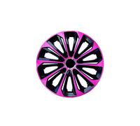 Coprimozzo Universale NRM 15 pollici Extra Strong Rosa Nero 4 pezzi