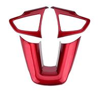 Coprinterruttore Trim, Aramox 3 Pezzi ABS Pulsanti del Volante dell'Automobile Copertura Trim Styling Decorazione Adesivo per Focus 2015-2018