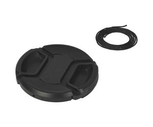 Copriobiettivo 58mm Snap-On per Pentax HD DA 55-300 4-5,8 ED WR smc DA 55 mm 1.