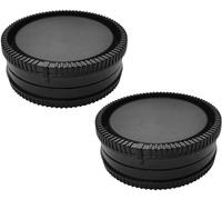 Copriobiettivo + copriobiettivo posteriore per fotocamera Sony E-Mount Alpha A6600 A6400 A6300 A6100 A6000 ZV-E1 ZV-E10 A7 A7II A7III A7IV A7SIII A7RII III A7RIV A7RV A7C A9 (per accessori),