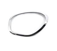 Copriobiettivo Cornice Cromata Per Fari Anteriori, Cornice Per MINI Per Cooper R60 Per Countryman S ALL4 2011-2016 51139801573 51139801574 Fari Anteriori Auto(Sinistra)