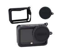 Copriobiettivo + custodia protettiva in silicone per DJI OSMO ACTION 6, custodia protettiva completa in pelle morbida, custodia protettiva anti-goccia per DJI Osmo Action 6 accessori