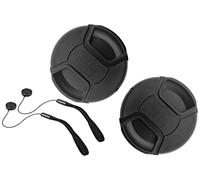 Copriobiettivo da 49 mm for Sony FE 50 mm f/1.8 (non for 2.8) (SEL50F18F), E 50 mm f/1.8 OSS (SEL50F18), [confezione da 2]