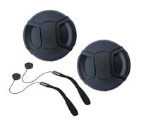 Copriobiettivo da 52 mm compatibile per Nikon AF (non per AF-S) Nikkor 50 mm f/1.8D AF (non per AF-S) Nikkor 50 mm f/1.4D HUIPUXIANG[2 confezioni]