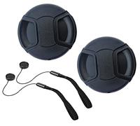 Copriobiettivo da 67 mm for fotocamera digitale Nikon CoolPix P900 P950 (per accessori), [confezione da 2]