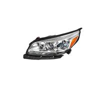 Copriobiettivo Fari Anteriori Per Auto Per Chevy Per Malibu 2013-2015 Fari Anteriori Cromati Lampade Anteriori Dirette Copri Lente Faro(Sinistra)