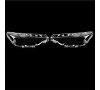 Copriobiettivo Faro Anteriore Per BMW F30 F31 Serie 3 2016 2017 2018 2019 Paralume In Vetro Per Fari Auto A LED Coppia Di Coprilampada Copertura per Fanali Anteriori(Pair)