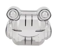 Copriobiettivo per drone, copertura protettiva in plastica trasparente a forma di rana grigia per testa del treppiede Mini 3 Pro