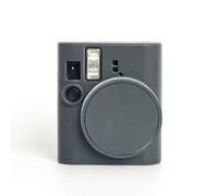 Copriobiettivo per fotocamera Instax Mini 41, antipolvere, impermeabile, in lega di alluminio (nero)