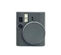 Copriobiettivo per Instax Mini 41, copertura protettiva in lega di alluminio per fotocamera Instax Mini 41, copriobiettivo impermeabile antipolvere per fotocamera istantanea, Grigio, Unisex