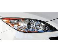 Copriobiettivo Per Mazda 3 Per Velocità 2011-2015 Auto Faro Copertura Lente Di Vetro Borsette Faro Anteriore Caps Paralume Trasparente Coperchio da Paralume(Giusto)