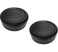 Copriobiettivo posteriore + coperchio copriobiettivo Fuji X for X-T5 X-T4 X-T3 X-E4 X-T2 X-T1 X-S10 X-T30 II X-T20 X-T10 X-T200 X-T100 X-PRO3 Obiettivo fotocamera con attacco X-PRO2 ..X, [2 set]
