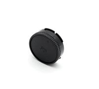 Copriobiettivo posteriore + coperchio del tappo del corpo della fotocamera in plastica nera, for fotocamera e obiettivo For Canon FD mount SLR (Color : Only Lens Cap)
