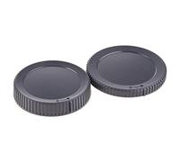 Copriobiettivo posteriore + copriobiettivo anteriore per fotocamera Z Z7 Z6 Z Mount Lens FTZ adattatore sostituire BF-N1 Hood Hot Shoe Protector Bundle Front Set vite Webcam otturatore proteggere