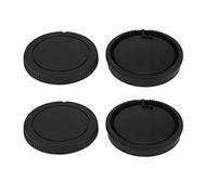 Copriobiettivo posteriore per fotocamera A-Mount/Minolta AF Kit di montaggio A99 A77II A55 A57 A58 A33 A35 A37 [2+2 pezzi]