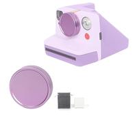 Copriobiettivo protettivo per Polaroid NOW 2/3/NOW + 2/3, in lega di alluminio, antipolvere, antigraffio, protezione impermeabile (viola)