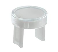 Copriobiettivo rotondo trasparente per interruttore a pulsante 31-933.7 Copri pannello in plastica con inserimento a scatto, diametro 15,8 mm