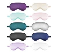 Copriocchi per dormire, Copriocchi per dormire - Copertura per sonno oscurante che blocca la luce - Visiera notturna elastica da viaggio, liscia e confortevole per casa, ufficio, treno